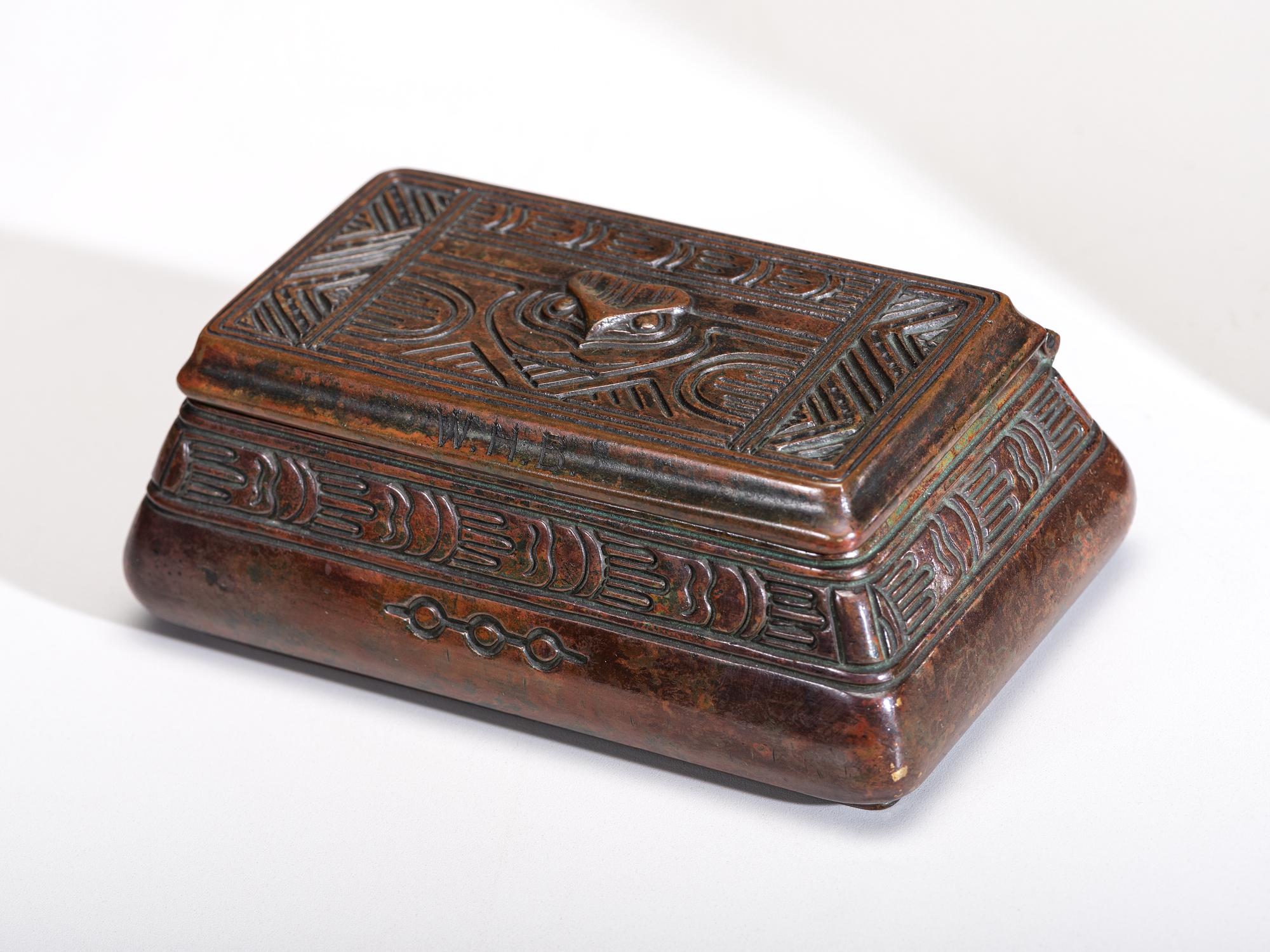 Indian Eight-Piece Desk Set