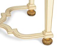 A Dessin Fournir White Lacquer Griswold Cabinet