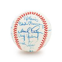 A Group of 19 Los Angeles Angels Signed Baseballs,