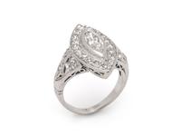 ANTIQUE, DIAMOND RING