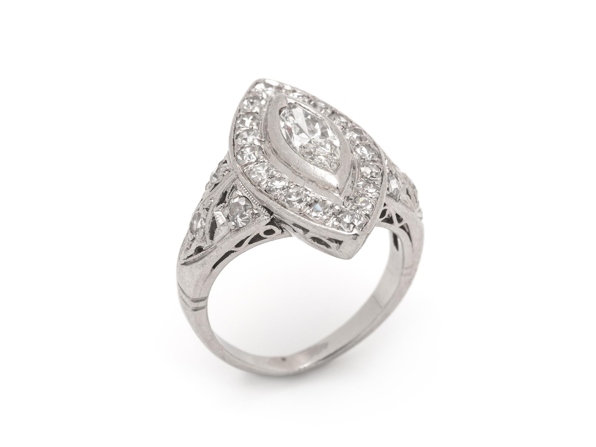 ANTIQUE, DIAMOND RING