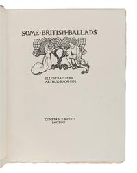 [ILLUSTRATED BOOKS]. RACKHAM, Arthur (1867-1939), illustrator. Some British Ballads. London: Constable & Co. Ltd., [1919].