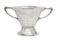 An English Arts and Crafts Silver Wine Cooler