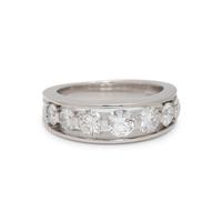 PLATINUM AND DIAMOND RING