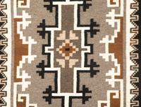 Navajo Two Grey Hills Weavings / Rugs