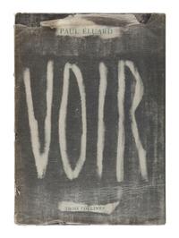 ÉLUARD, Paul (1895-1952). Voir . Poèmes, Peintures, Dessins. Geneva and Paris: Éditions des Trois Collines, 1948.