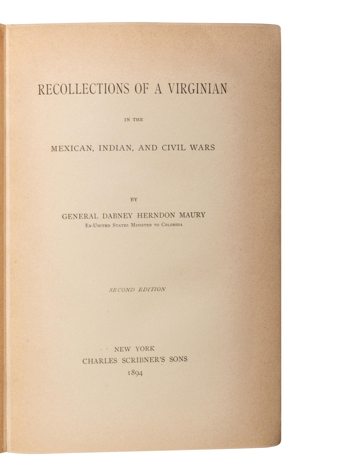 [CIVIL WAR - CONFEDERACY]. A group of Confederate soldiers' memoirs, comprising: