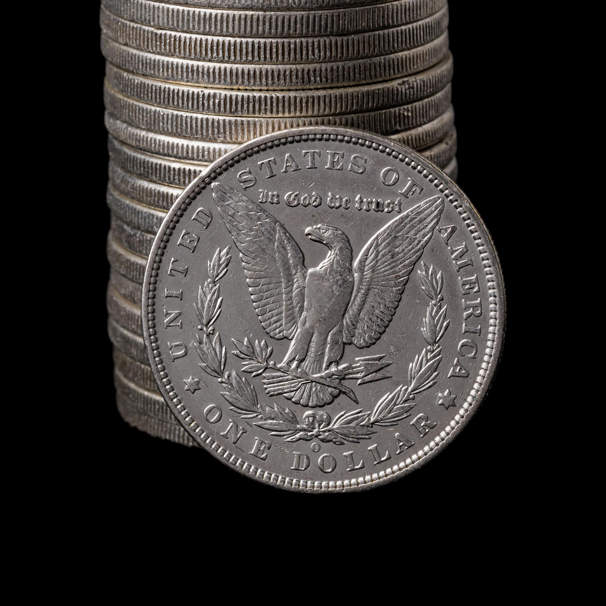 A Group of Twenty Morgan $1 Coins