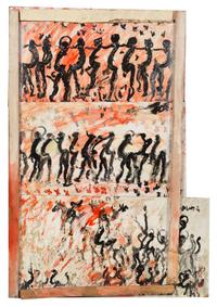 Purvis Young, (American, 1943-2010), Untitled
