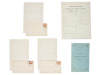 [CIVIL WAR]. Archive attributed to Josiah Alonzo Osgood, 24th and 47th Massachusetts Infantries.