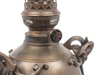 A French Bronze Urn-Form Fluid Lamp Converted to Electricity