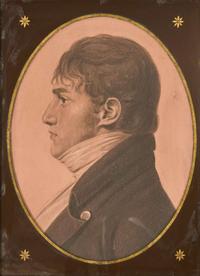 Charles Balthazar Julien Fevret de Saint-Memin (French, 1770-1852), Profile of James Latimer Cuthbert (1782-1825), Philadelphia, 1799-1803