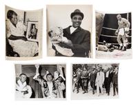 (NATIONAL ENQUIRER; LISTON, SONNY) 5 photos with United Press Photo credits.