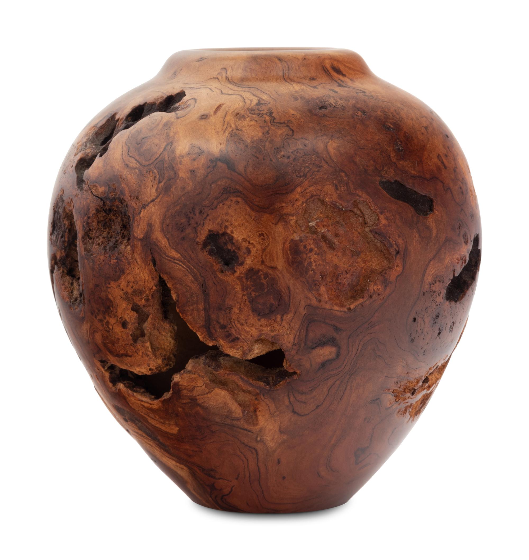 Turned Wood Vase, 1998
