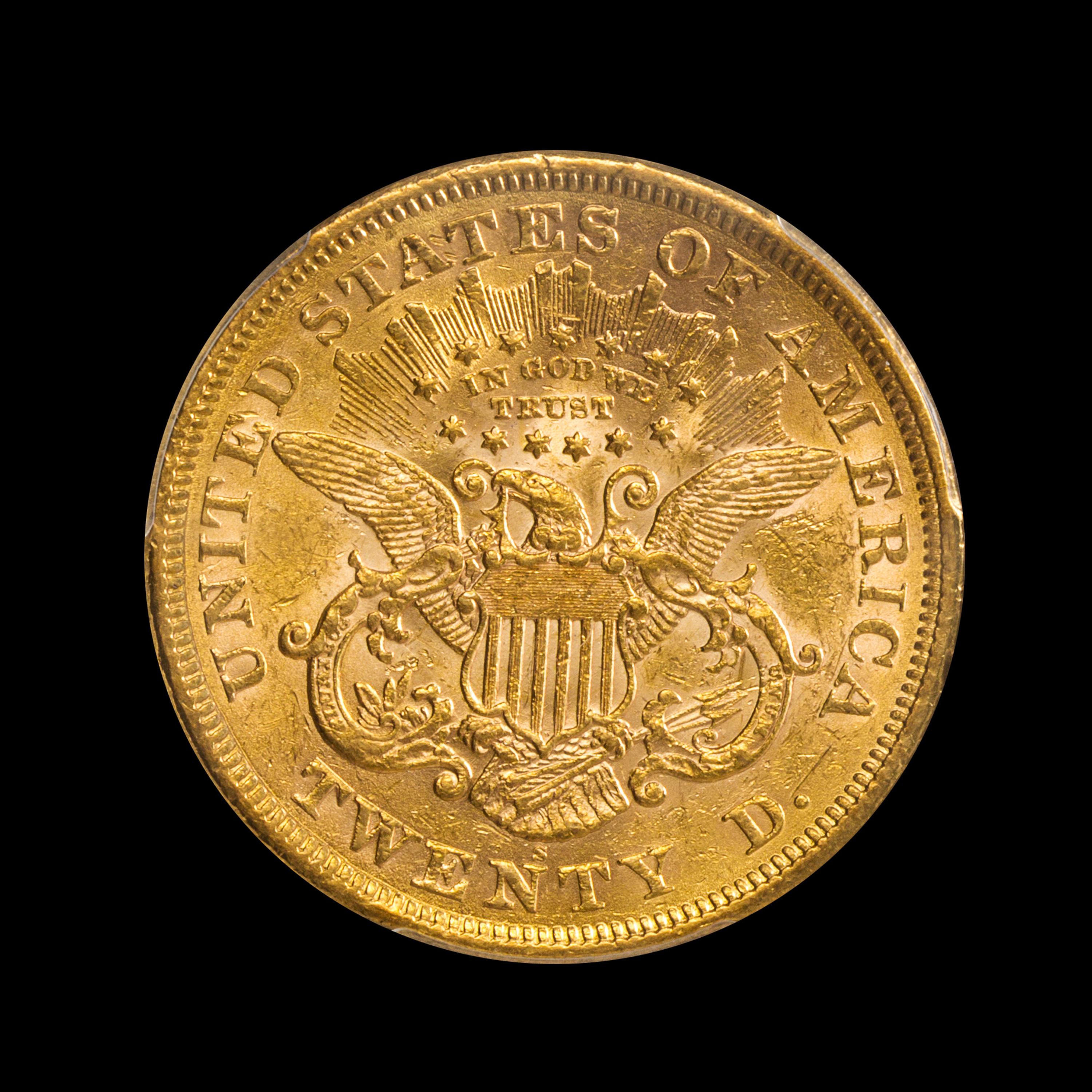 A United States 1868-S Liberty Head $20 Gold Coin