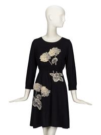 Chanel, Floral Cashmere Dress