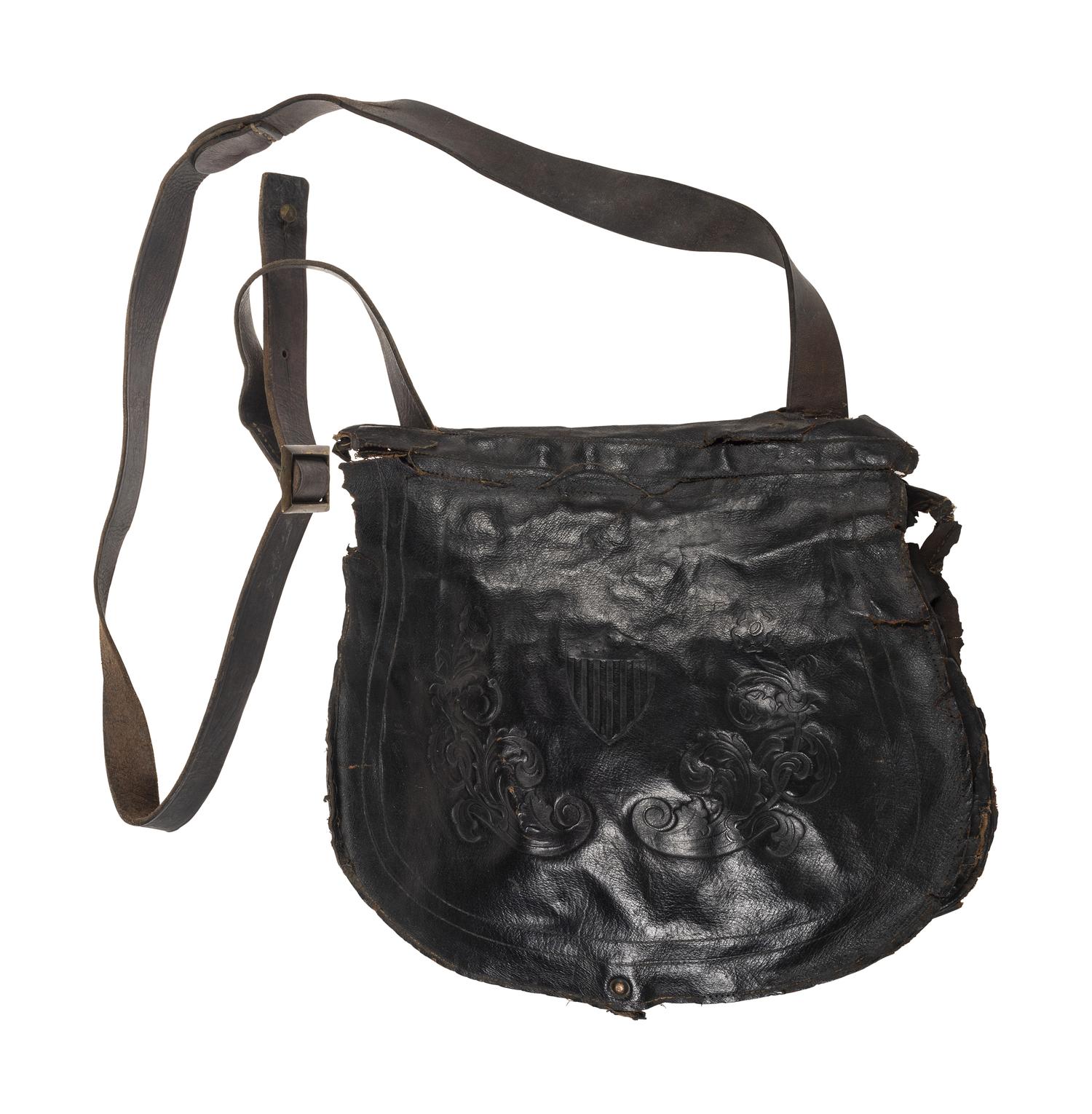 [CIVIL WAR]. Union officer's haversack.