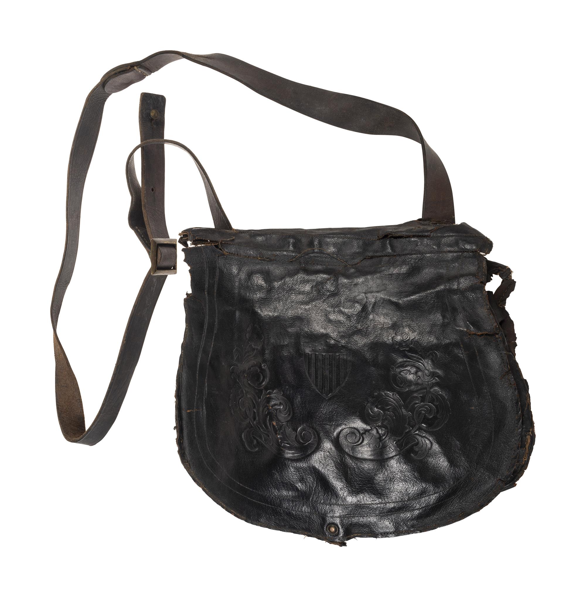 [CIVIL WAR]. Union officer's haversack.