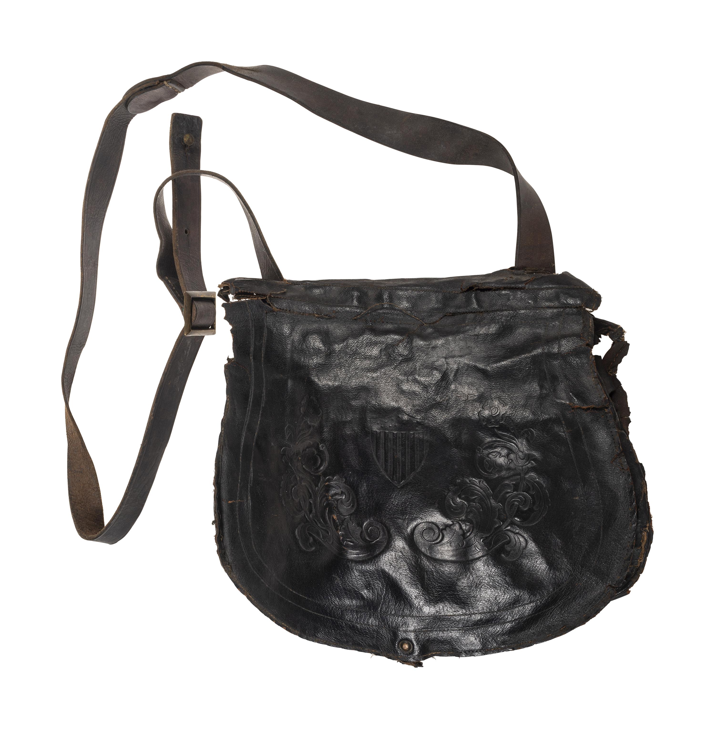 [CIVIL WAR]. Union officer's haversack.
