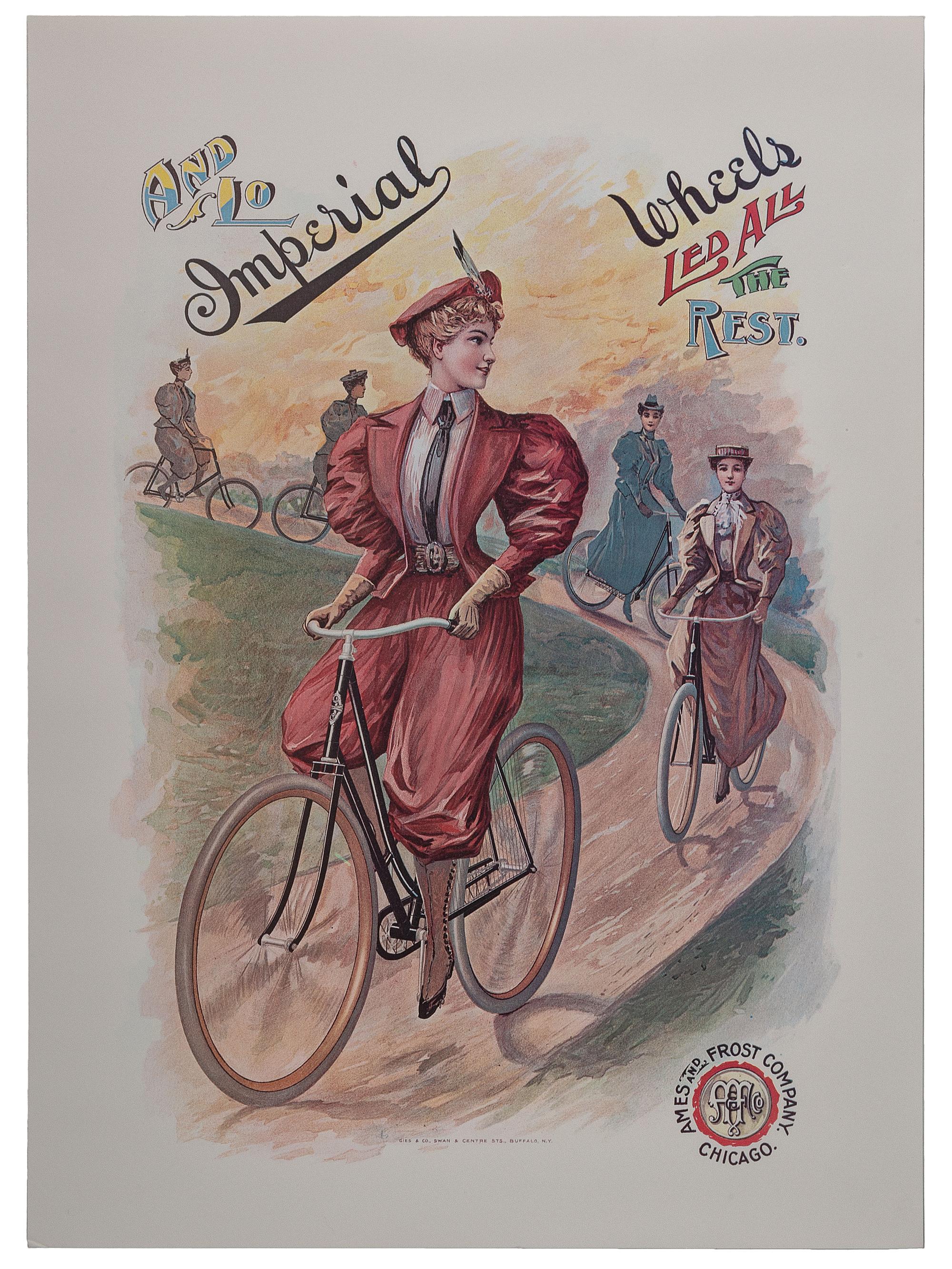 Six Advertisement Lithographs