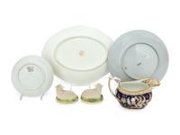 A Group of English Porcelain Articles