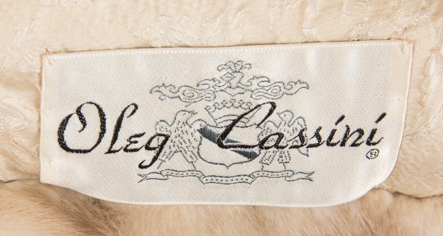 An Oleg Cassini Fur Capelet,