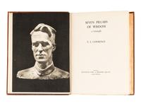 LAWRENCE, Thomas Edward (1888-1935). Seven Pillars of Wisdom. London & Toronto: Jonathan Cape, 1935.
