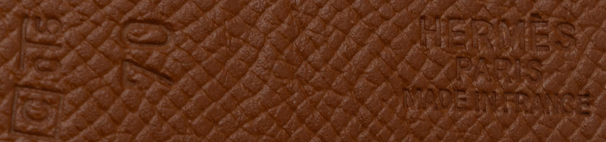 Hermès, Reversible Constance Belt in Black/Brown Leather