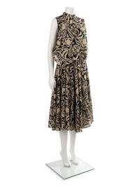 Yohji Yamamoto "Dufy" Floral Print Dress, Fall/Winter 2007