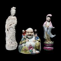 Three Chinese Porcelain Figures