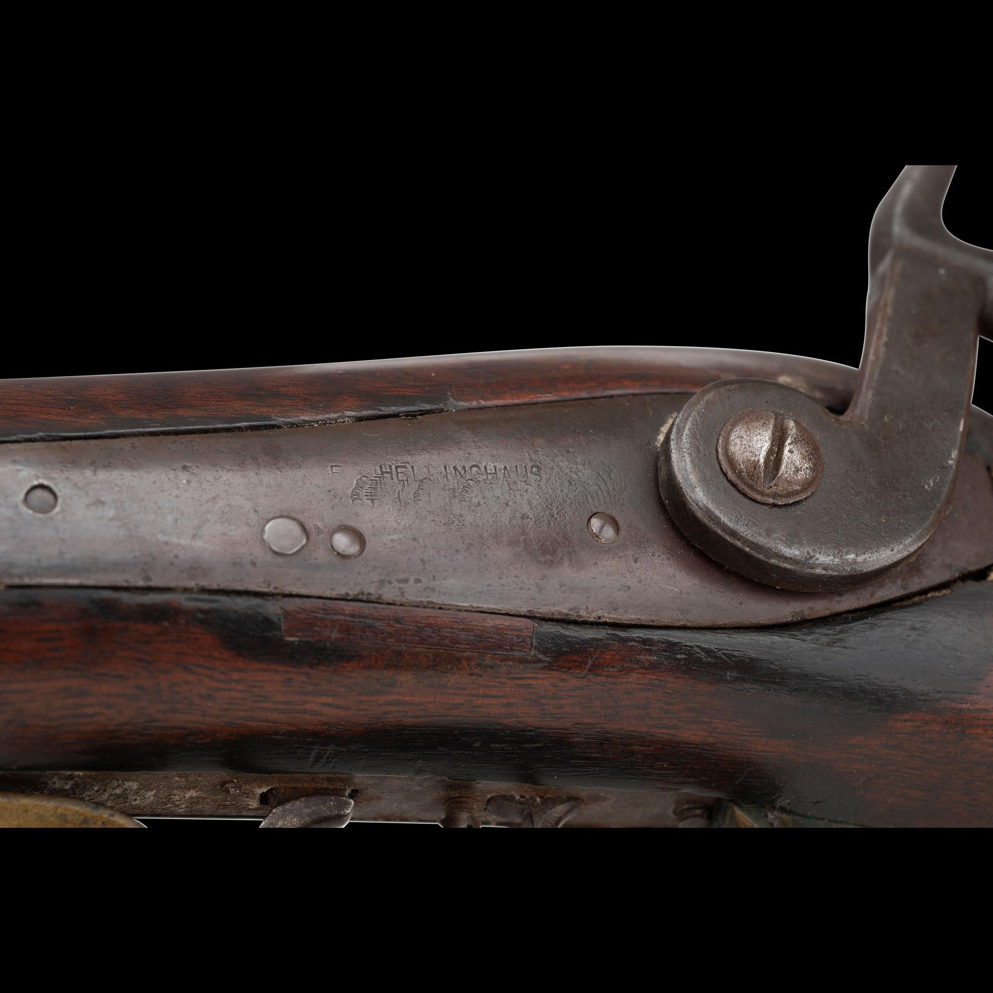 St. Louis Half-Stock Heavy Barreled Plains Rifle by Frederick Hellinghaus