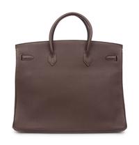 Hermès Chocolate Brown Togo Leather Birkin Bag 40cm, 2004