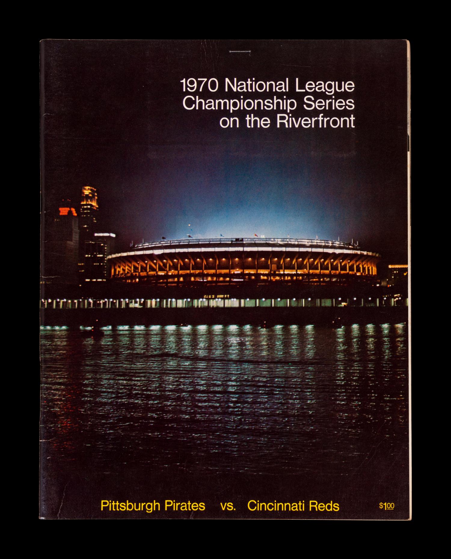 A Group of 1970s Cincinnati Reds Pete Rose Riverfront Stadium Ephemera (Including National League Playoffs, World Series),