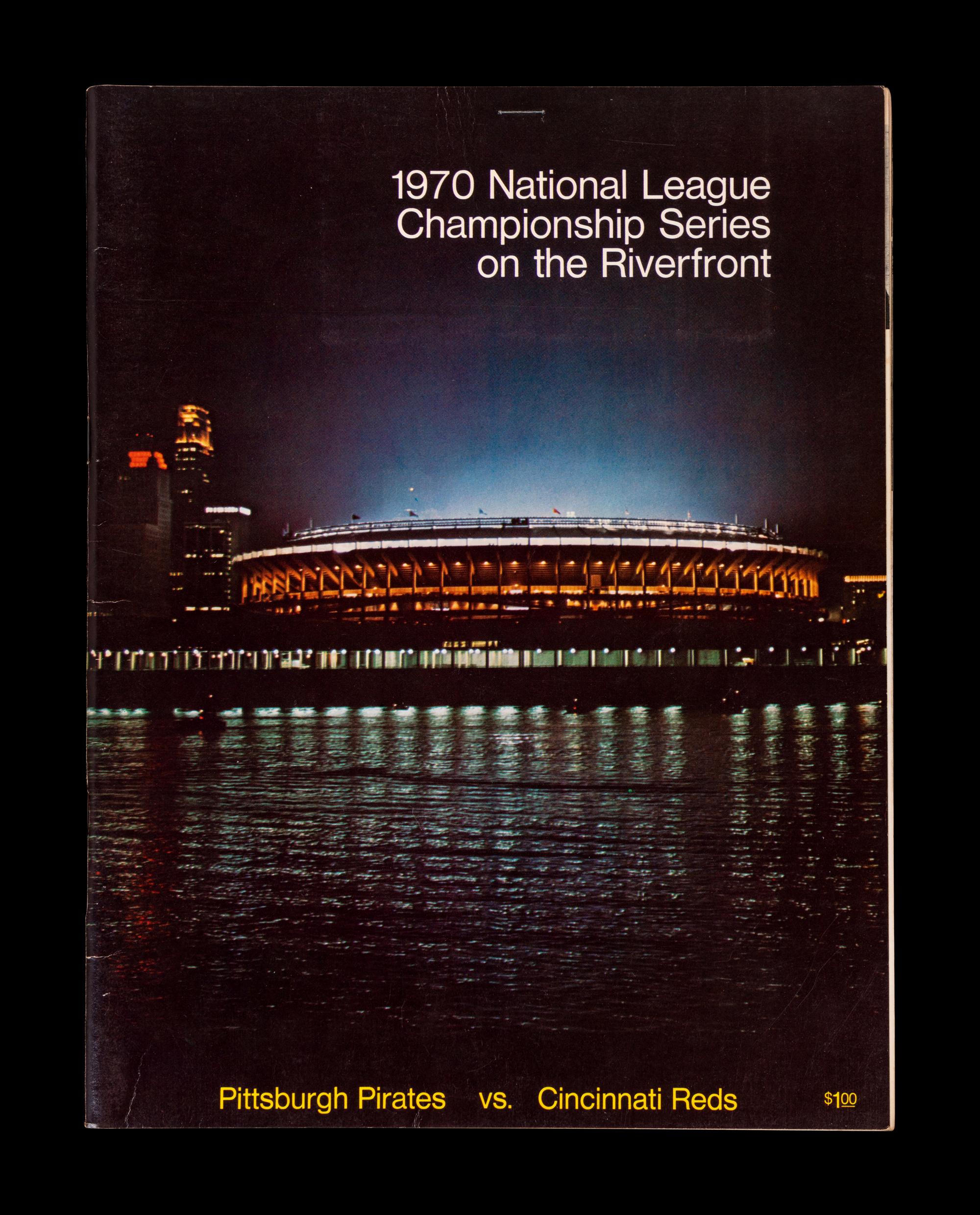 A Group of 1970s Cincinnati Reds Pete Rose Riverfront Stadium Ephemera (Including National League Playoffs, World Series),