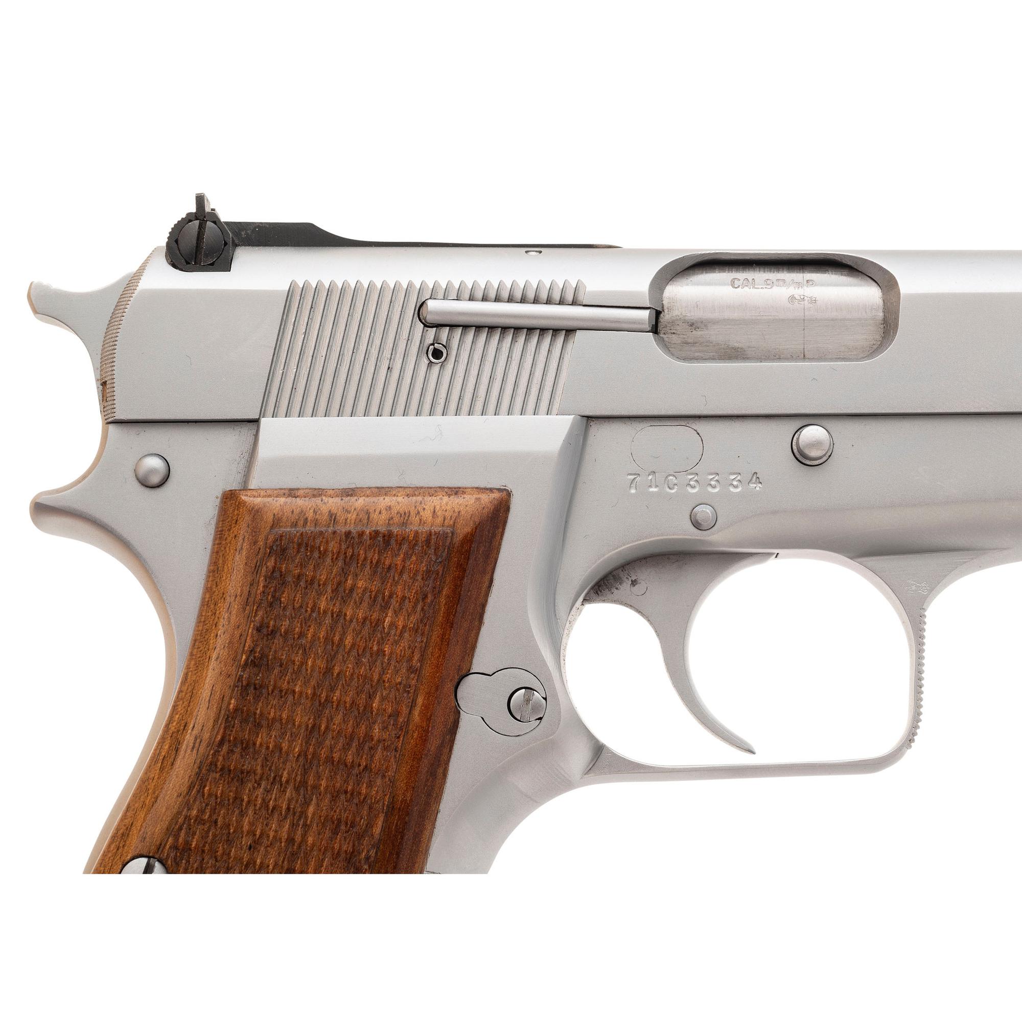 **Customized Browning Hi-Power Attributed to Armand Swenson
