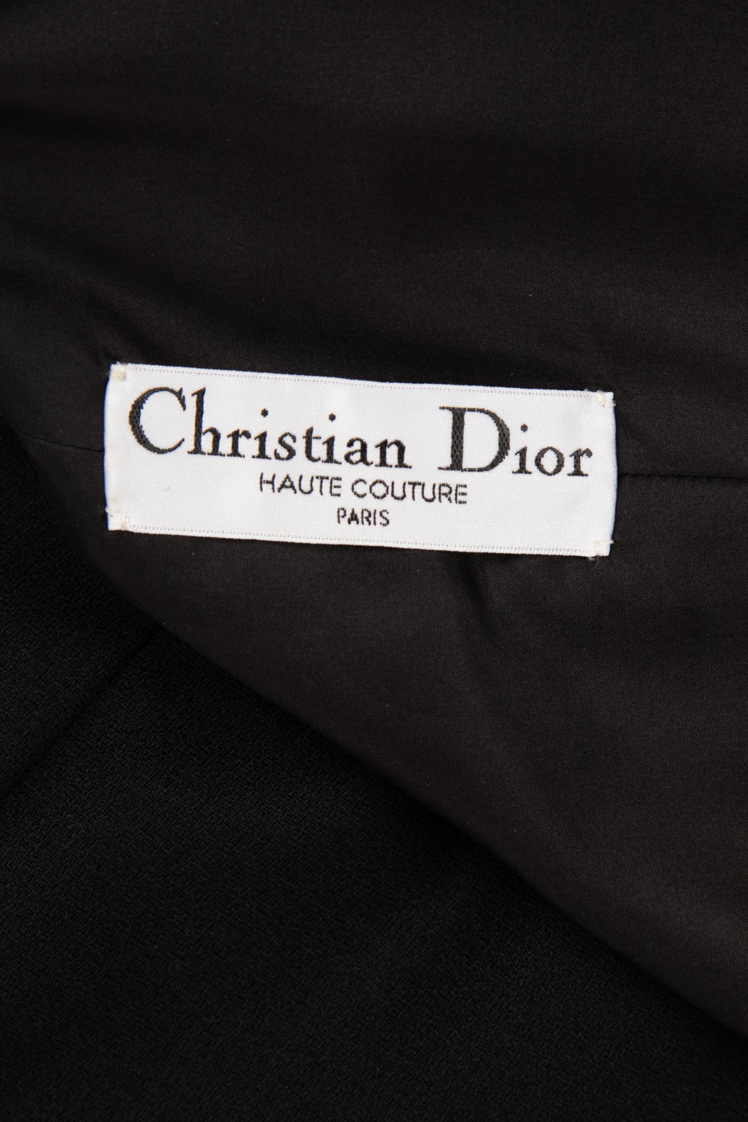 Christian Dior Haute Couture Wool Dress, Fall/Winter 2008-2009