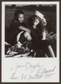 Lella et son amie, 1948; printed ca.1995
