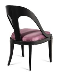 A Pair of Modernist Neoclassic Style Spoon Chairs