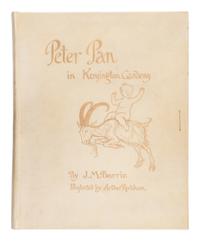 [RACKHAM, Arthur (1867-1939), illustrator]. BARRIE, James Matthew (1860-1937). Peter Pan in Kensington Gardens . London: Hodder & Stoughton, 1906.