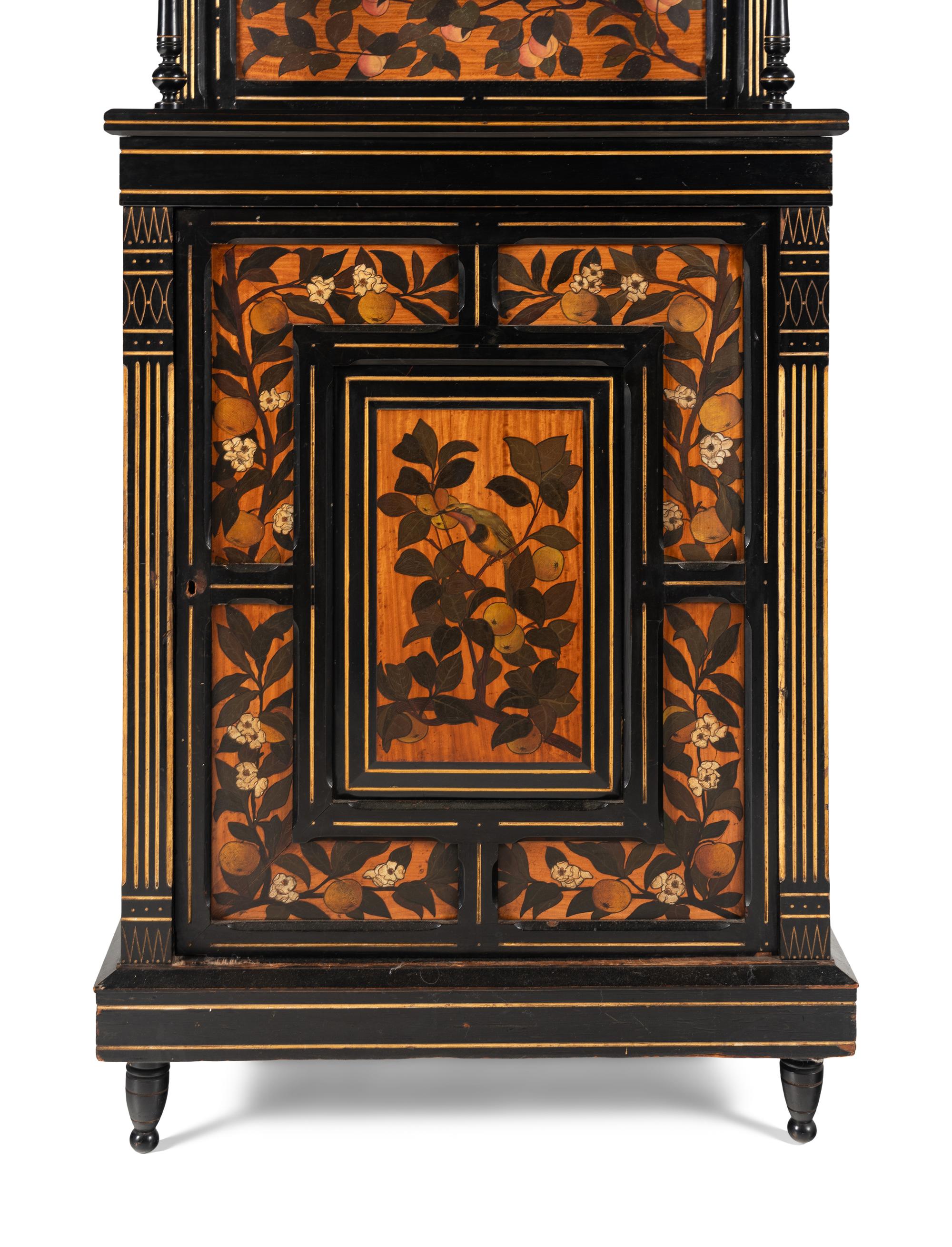 An American Aesthetic Movement Side Cabinet