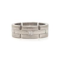 CARTIER, WHITE GOLD 'MAILLON PANTHÈRE' RING