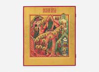 A Russian Icon of the Resurrection of Christ, modern