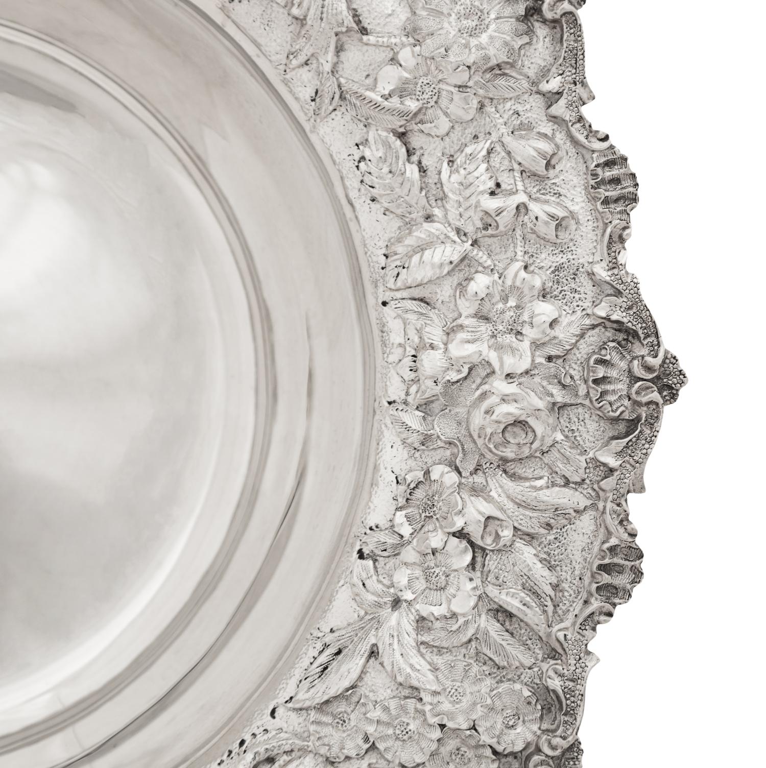 An American Silver Repoussé Bowl