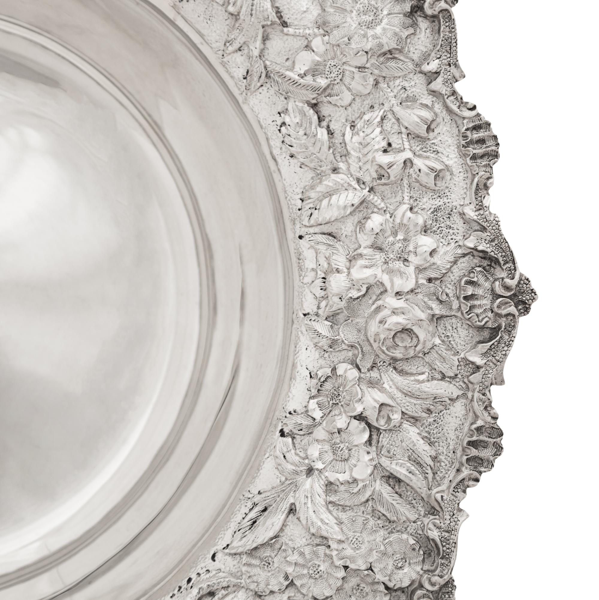 An American Silver Repoussé Bowl