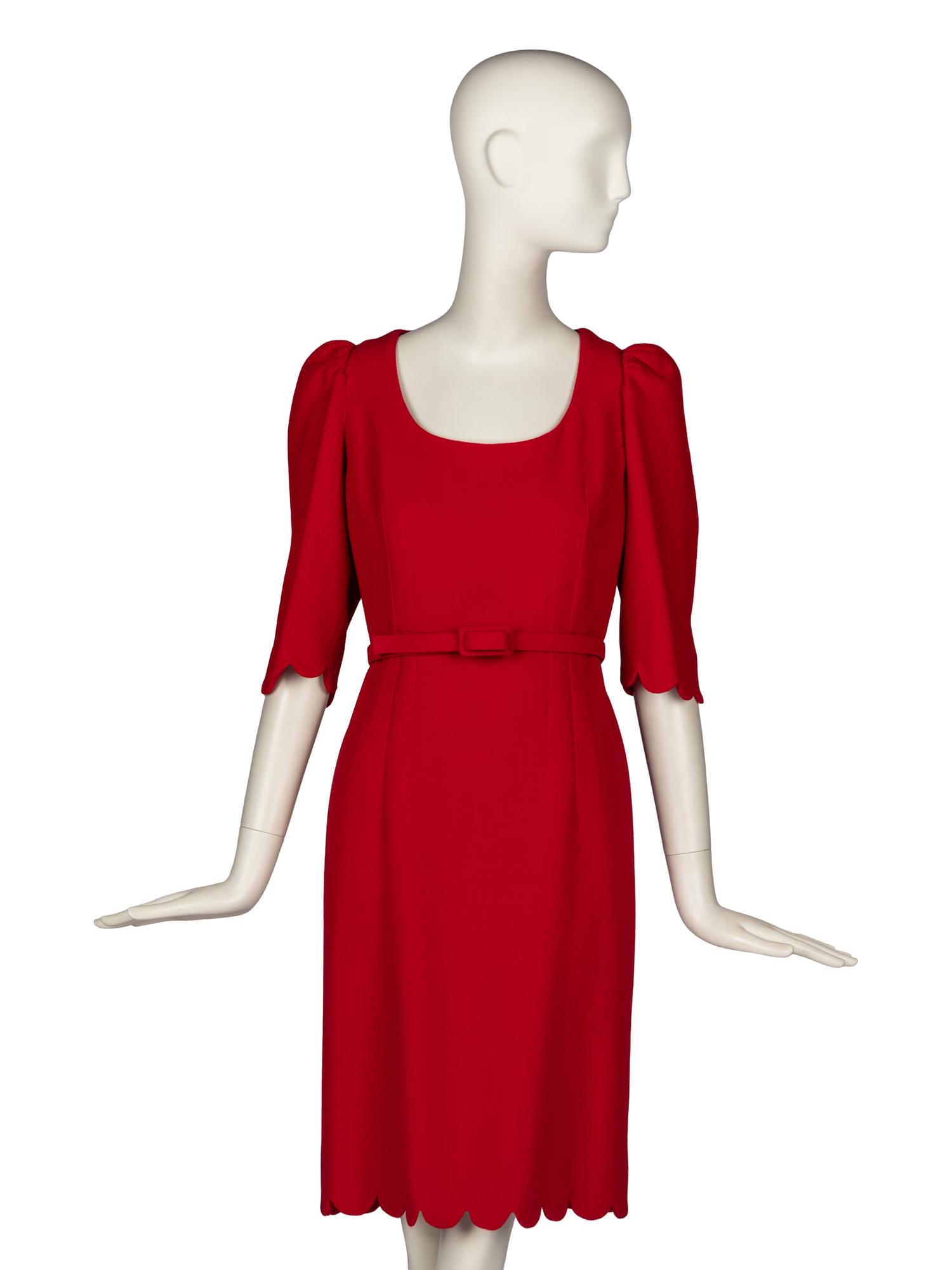 Andrew Gn Dress and Jacket With Belt