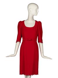 Andrew Gn Dress and Jacket With Belt