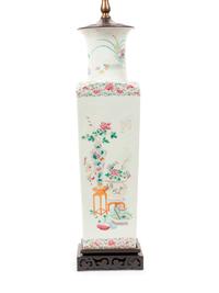 A Chinese Famille Rose Porcelain Vase