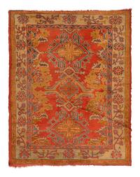 An Oushak Wool Rug