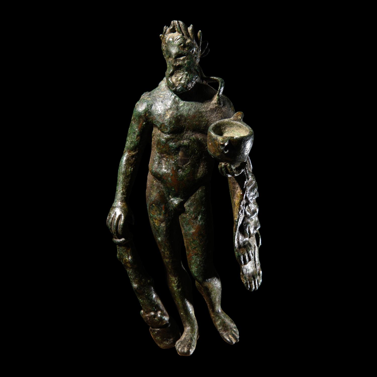 A Roman Bronze Hercules