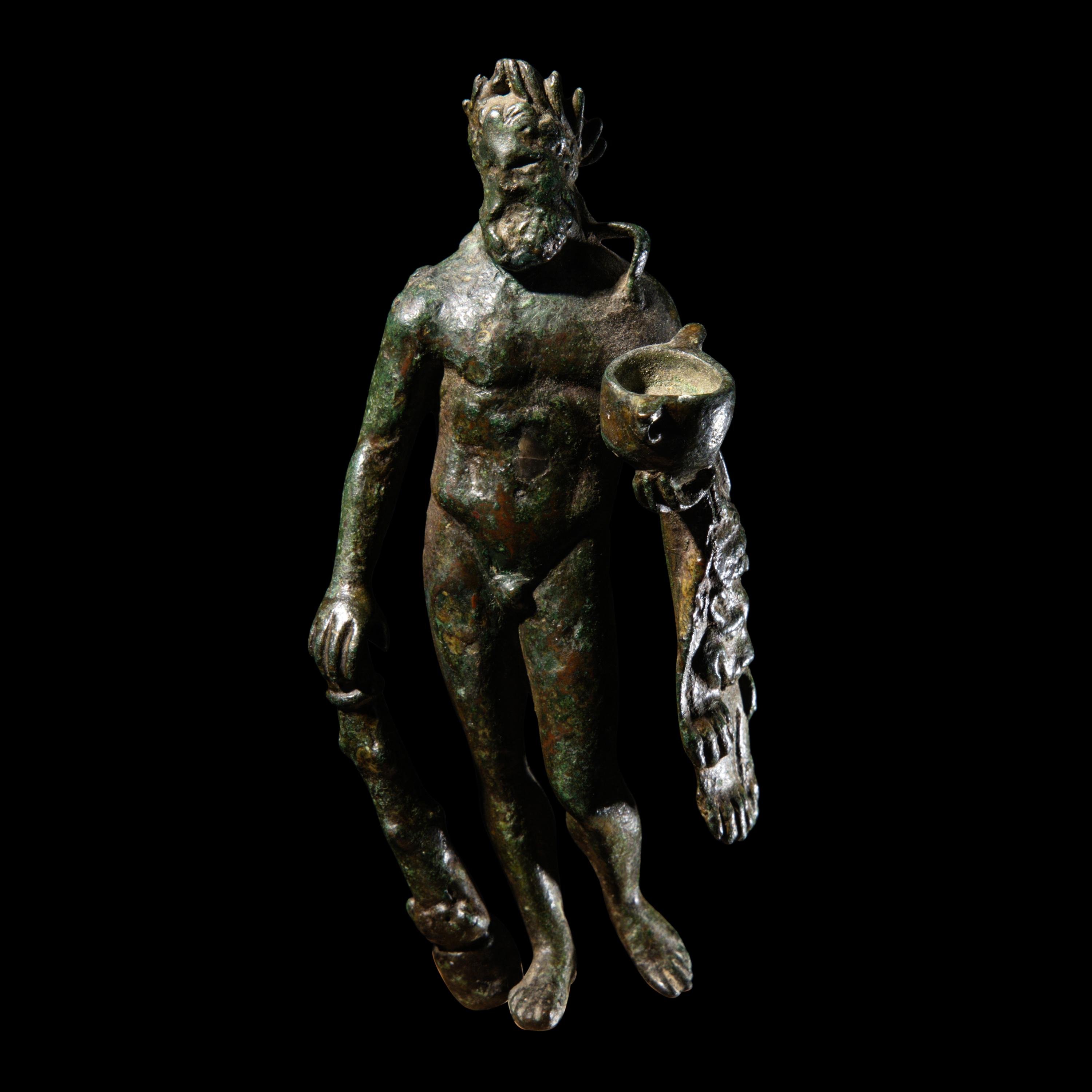 A Roman Bronze Hercules